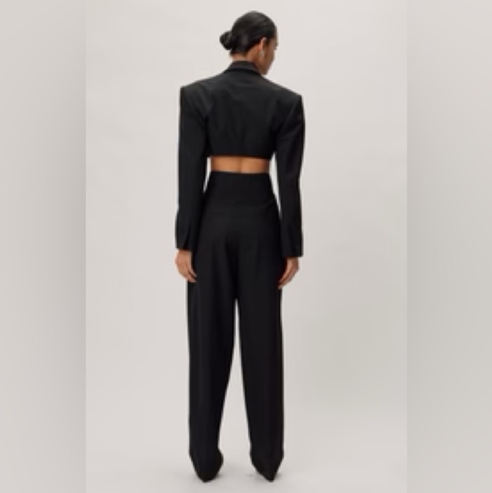 NWOT Ronny Kobo Collection Black Trousers - Picture 2 of 8